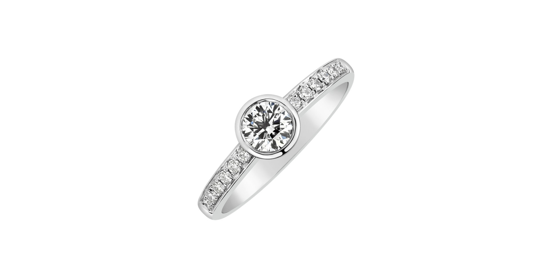 Prsteň s diamantmi Love Forever