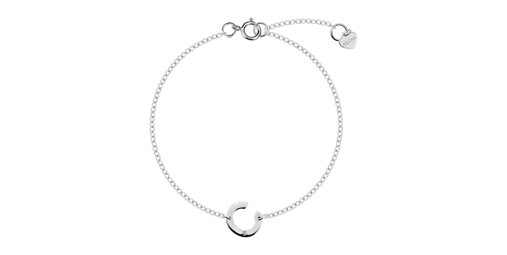 Náramok s diamantom Big Line