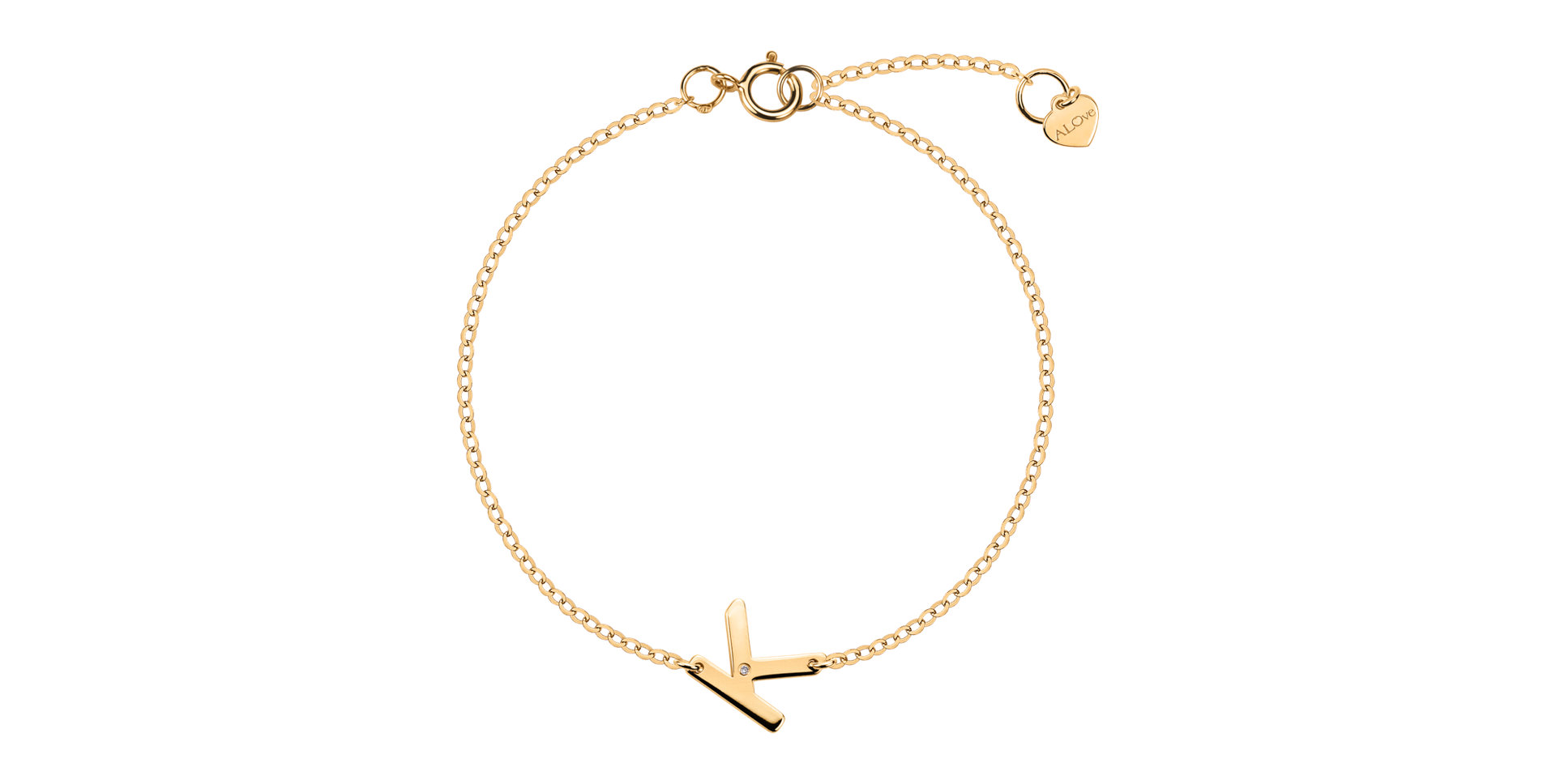 Náramok s diamantom Big Line