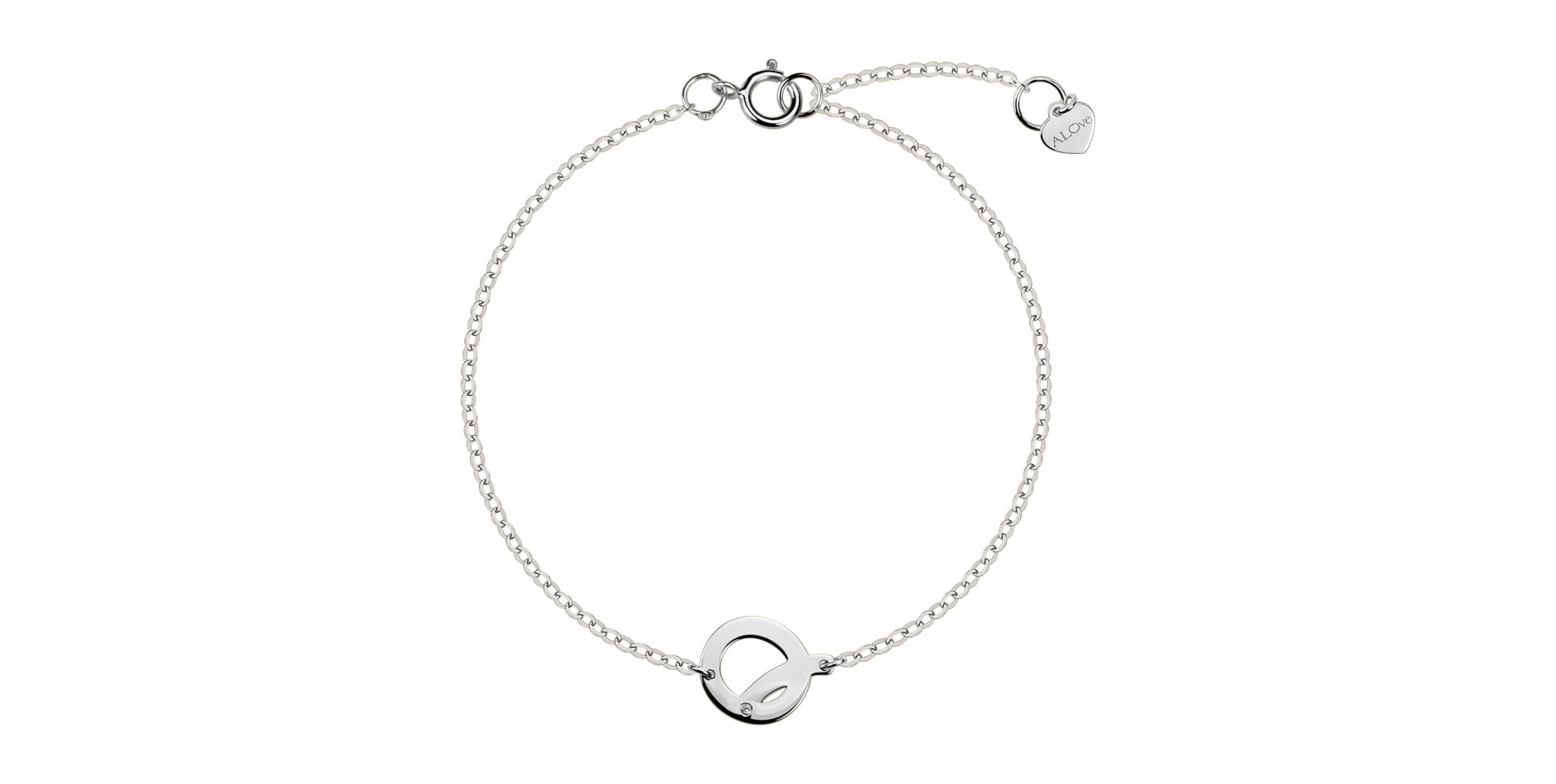 Náramok s diamantom Big Line