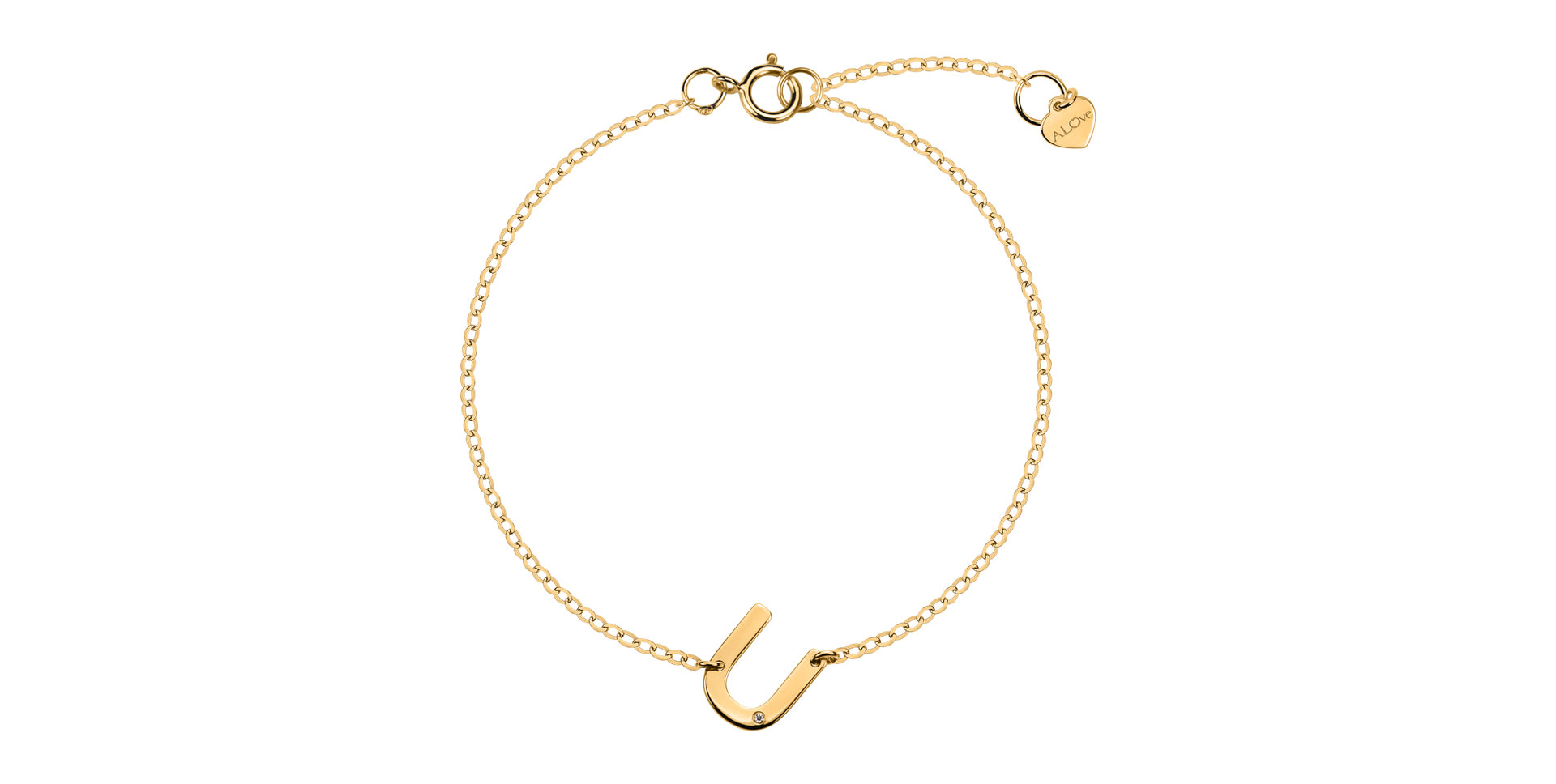 Náramok s diamantom Big Line