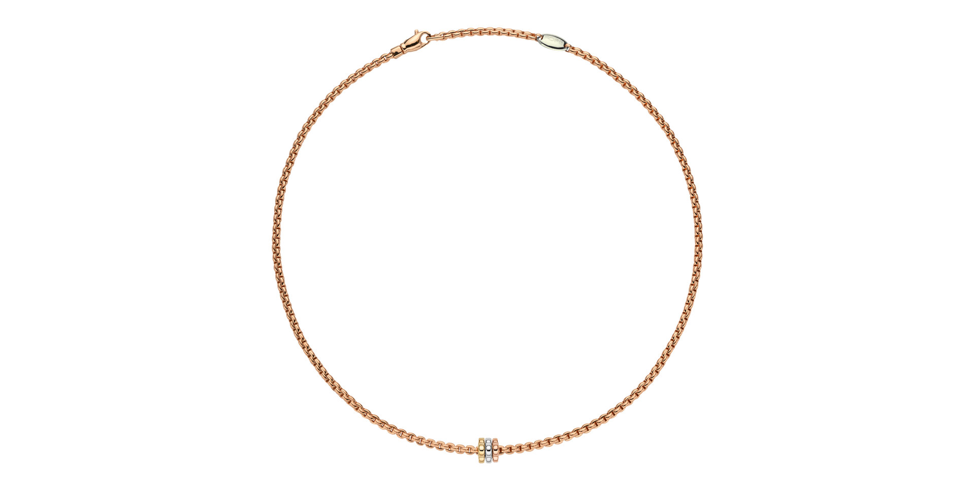 Náhrdelník z masívneho zlata Flex'it