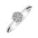 Prsteň s diamantmi Shiny Flower3