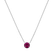 Náhrdelník s rhodolitom Nauticalia3