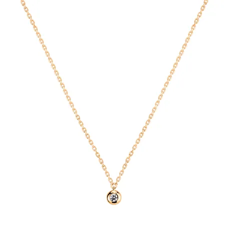 Náhrdelník s diamantmi Sparkling Dots