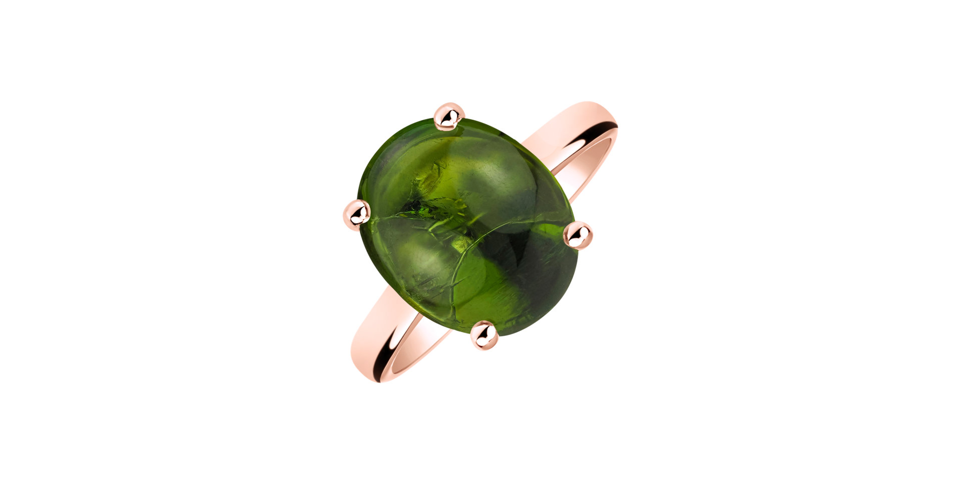 Prsteň s turmalínom Alluring Light