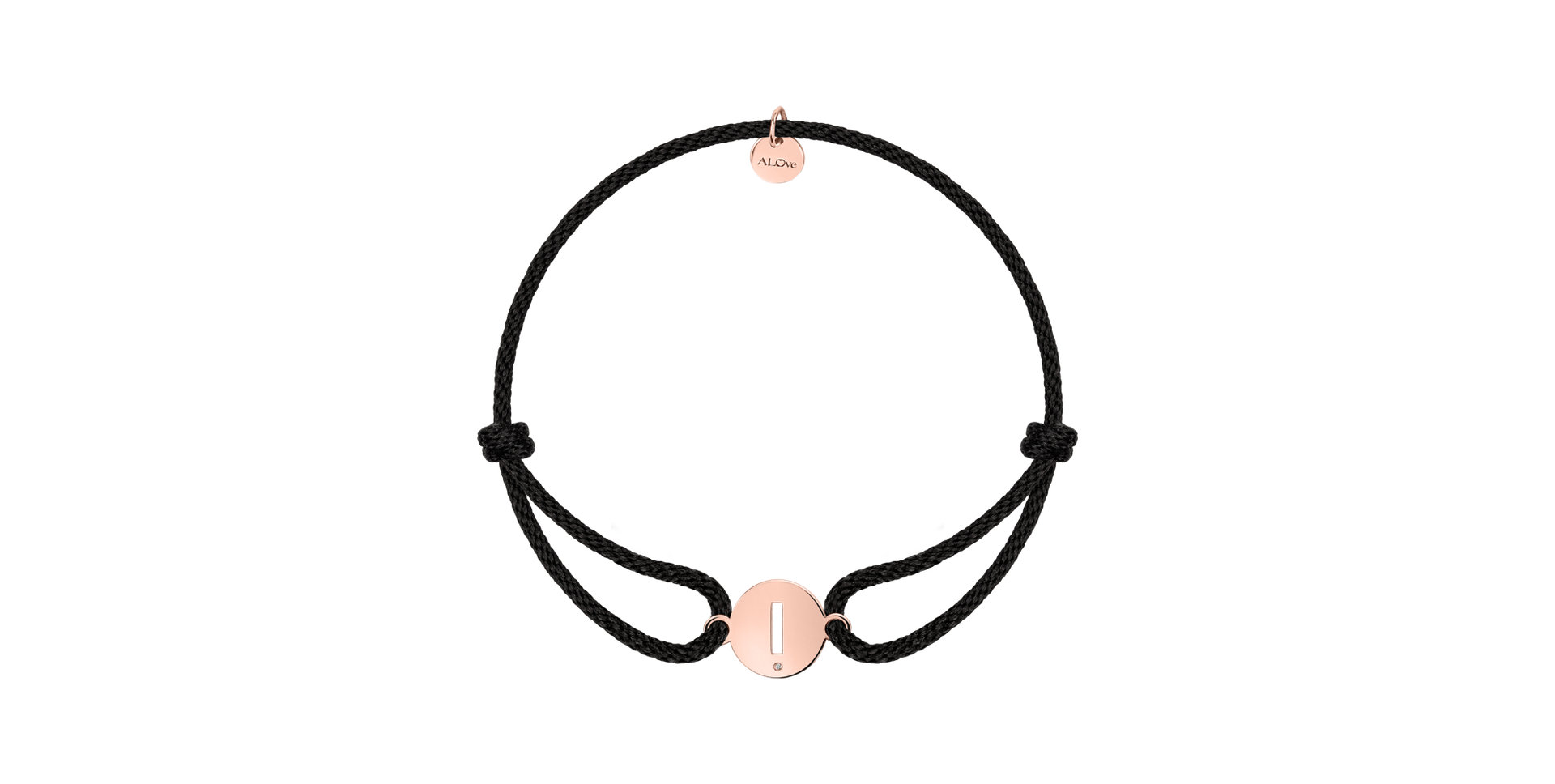 Náramok s diamantom Cut Coin I