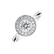 Prsteň s diamantmi Sun Highness4