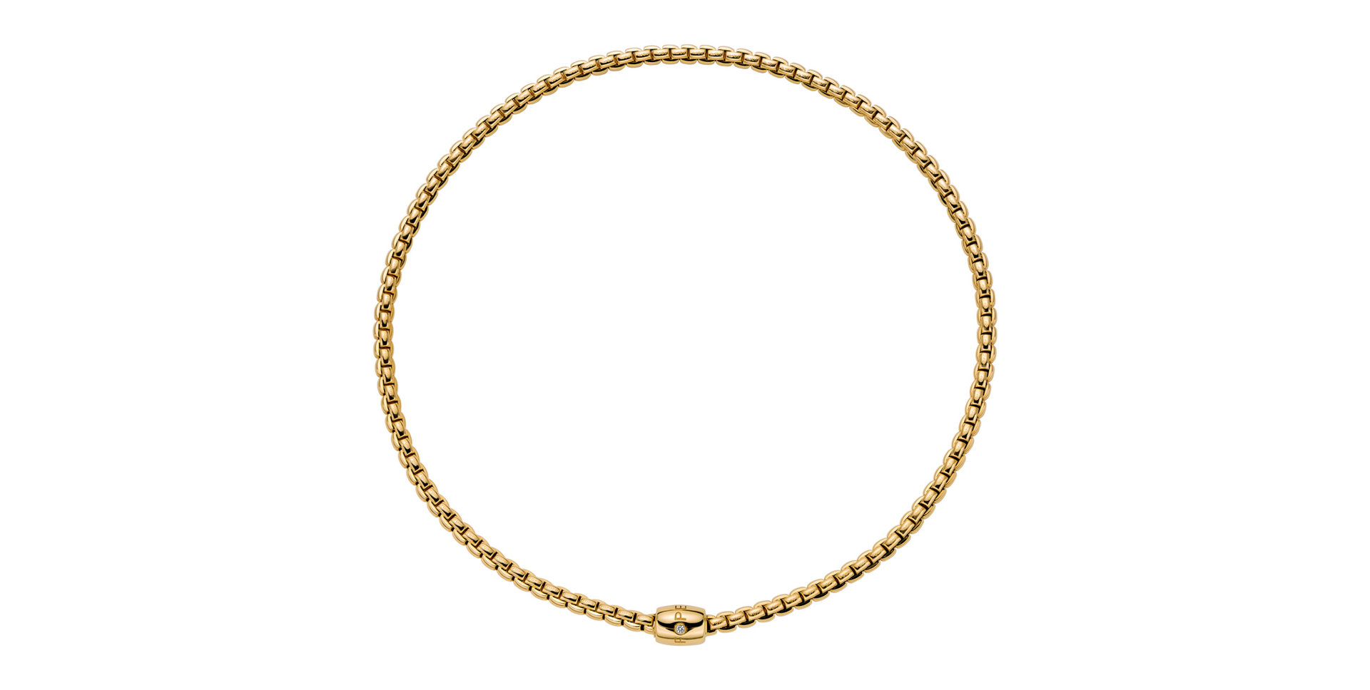 Náhrdelník s diamantom Flex'it