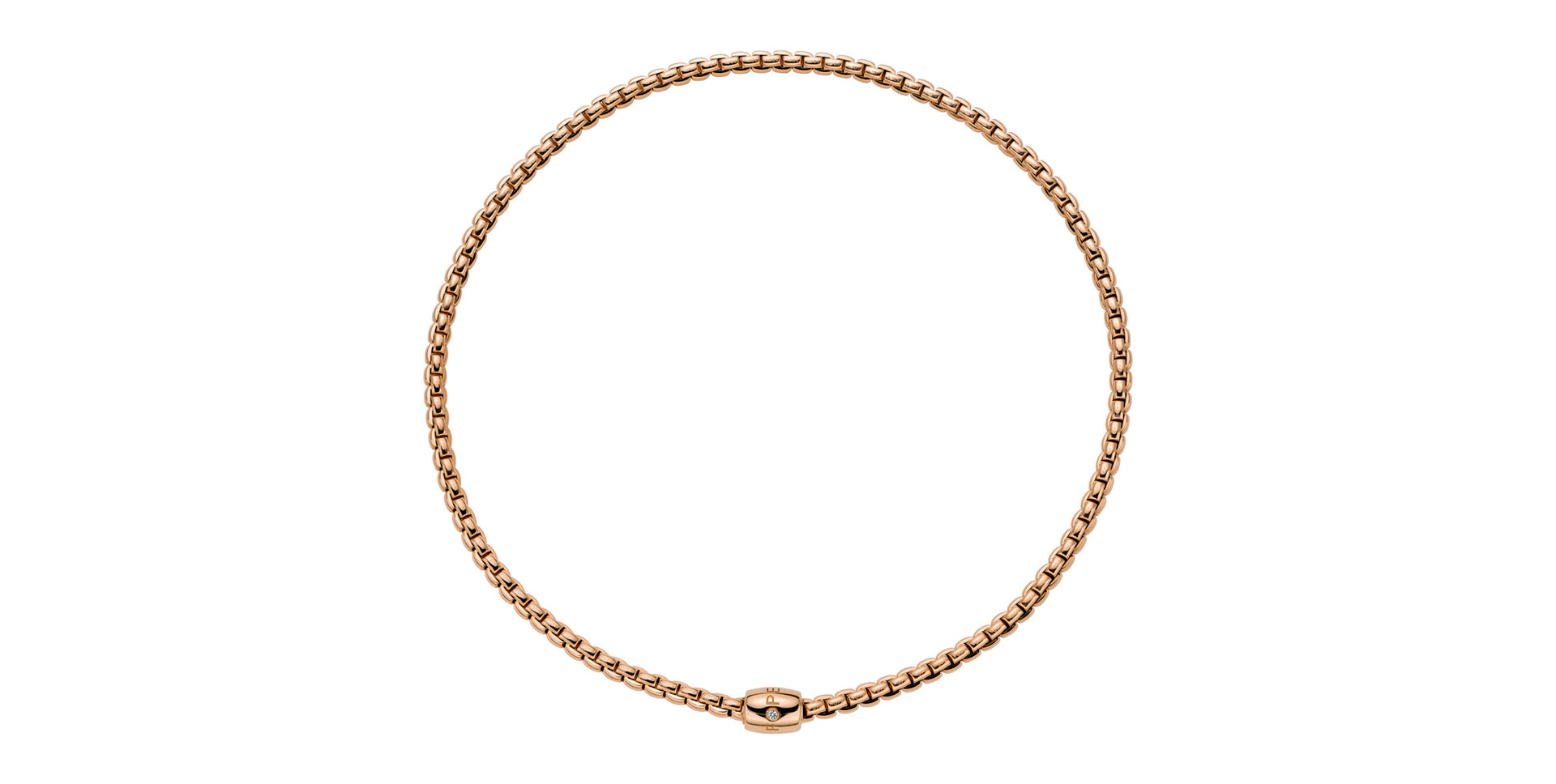 Náhrdelník s diamantom Flex'it