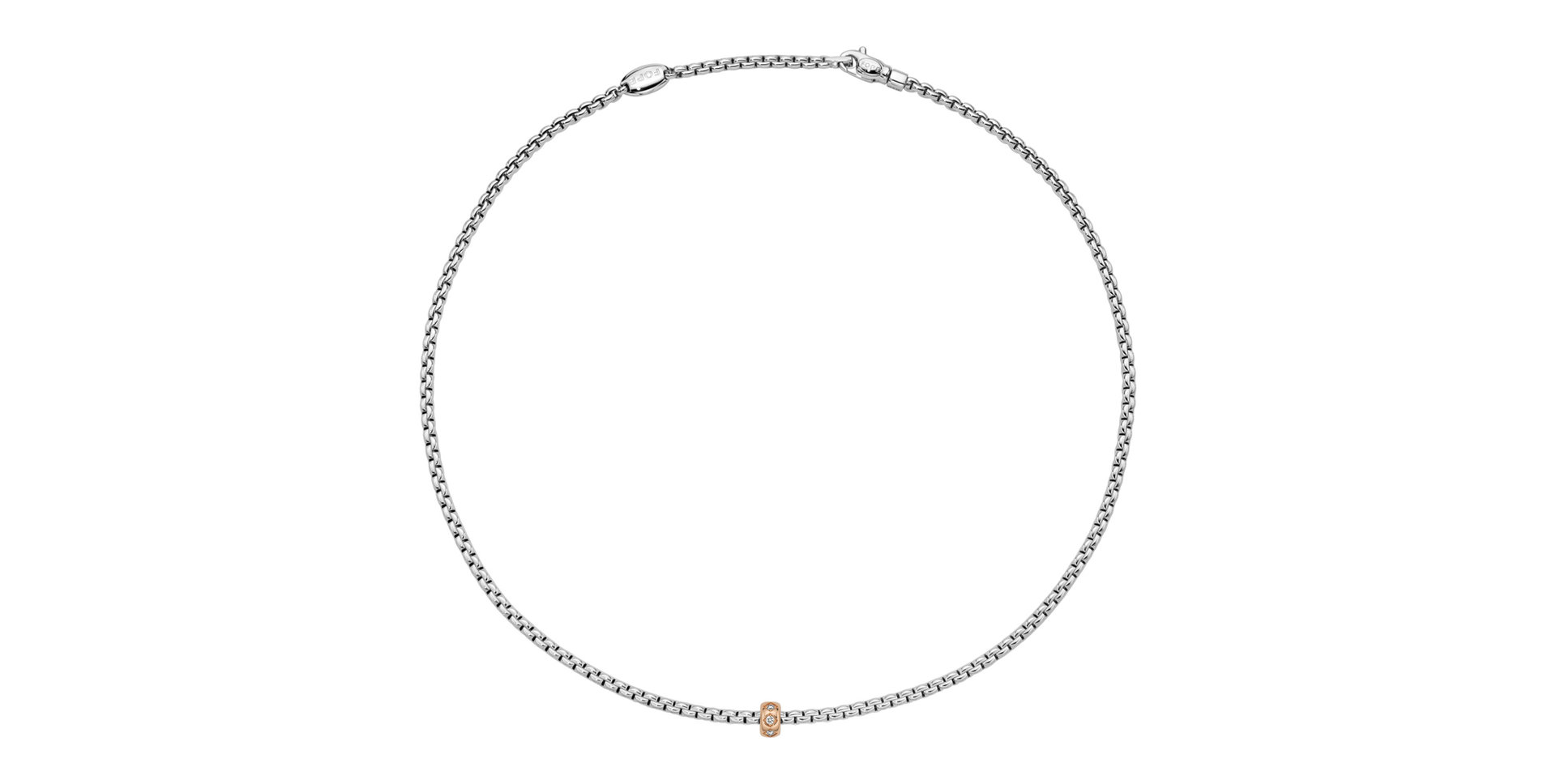 Náhrdelník s diamantmi Eka