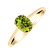 Prsteň s peridotom Mystic Light4