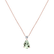 Náhrdelník s diamantom a ametystom Ismene4