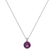 Náhrdelník s diamanty a rhodolitem Seraphita3