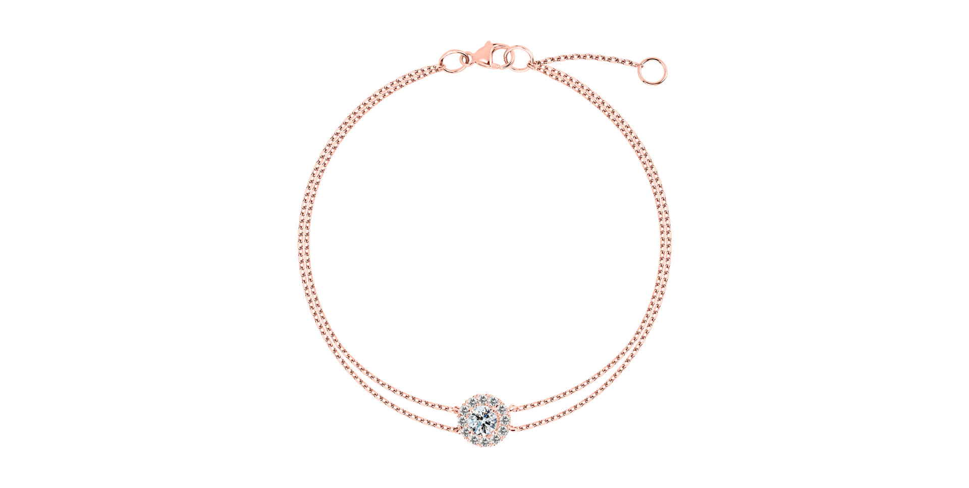 Náramok s diamantmi Clarice