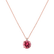 Náhrdelník s diamantmi a turmalínom Bethy4