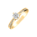Prsteň s diamantmi Moon King3