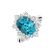 Prsteň s diamantmi a zirkónom Ocean's Crown4