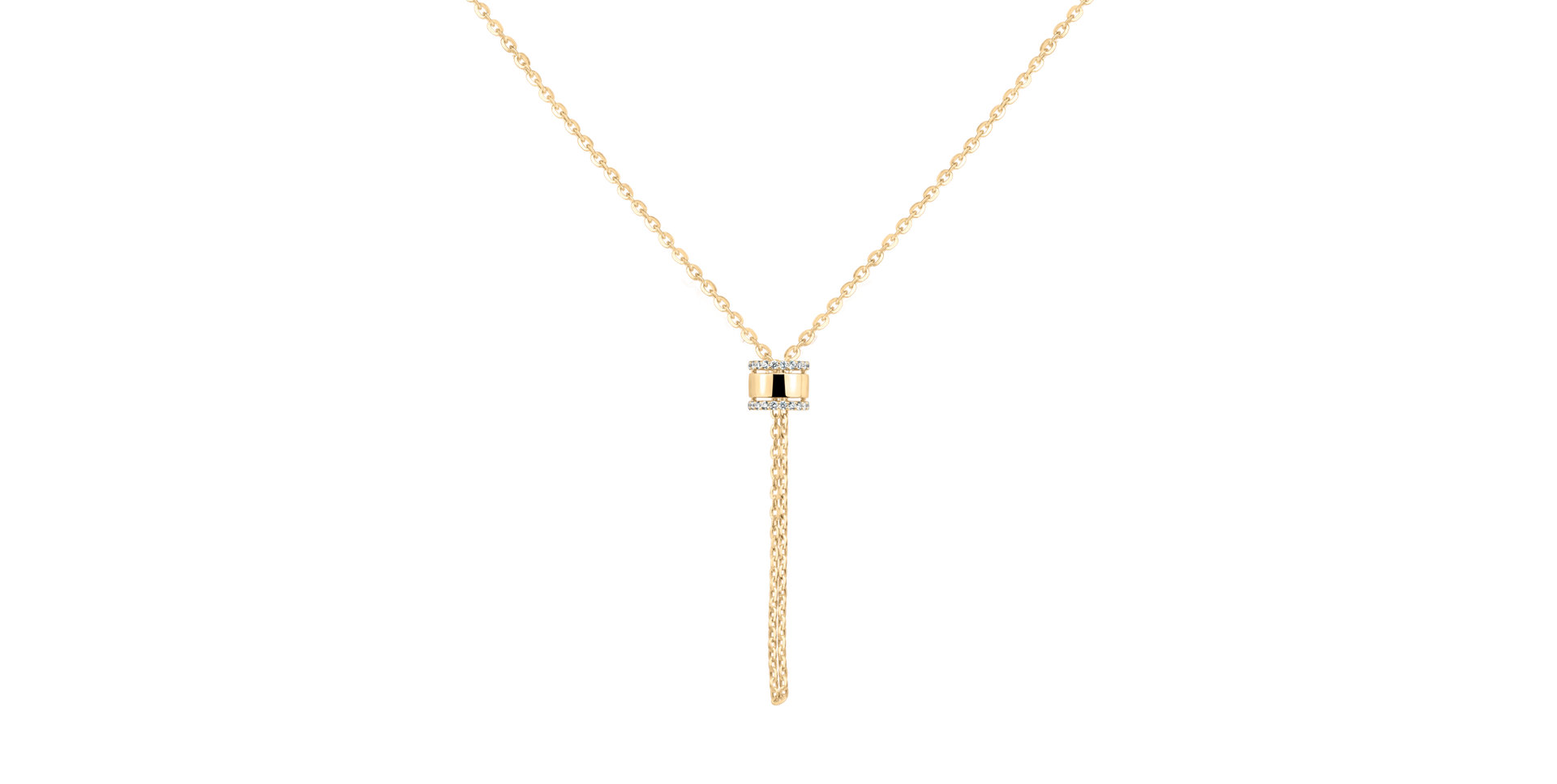 Náhrdelník s diamantmi Elin