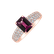 Prsteň s diamantmi a rhodolitom Diamond Whisper4