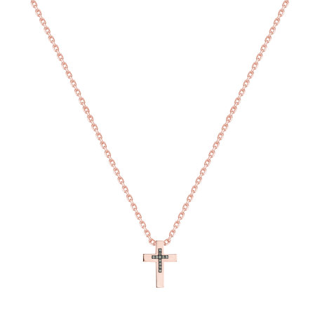 Náhrdelník s diamantmi Cross