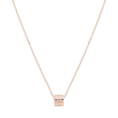 Náhrdelník s diamantmi Glittering Line