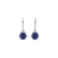 Náušnice s diamantom a tanzanitom Midnight Serenity4