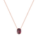 Náhrdelník s rhodolitom Mystic Depth3