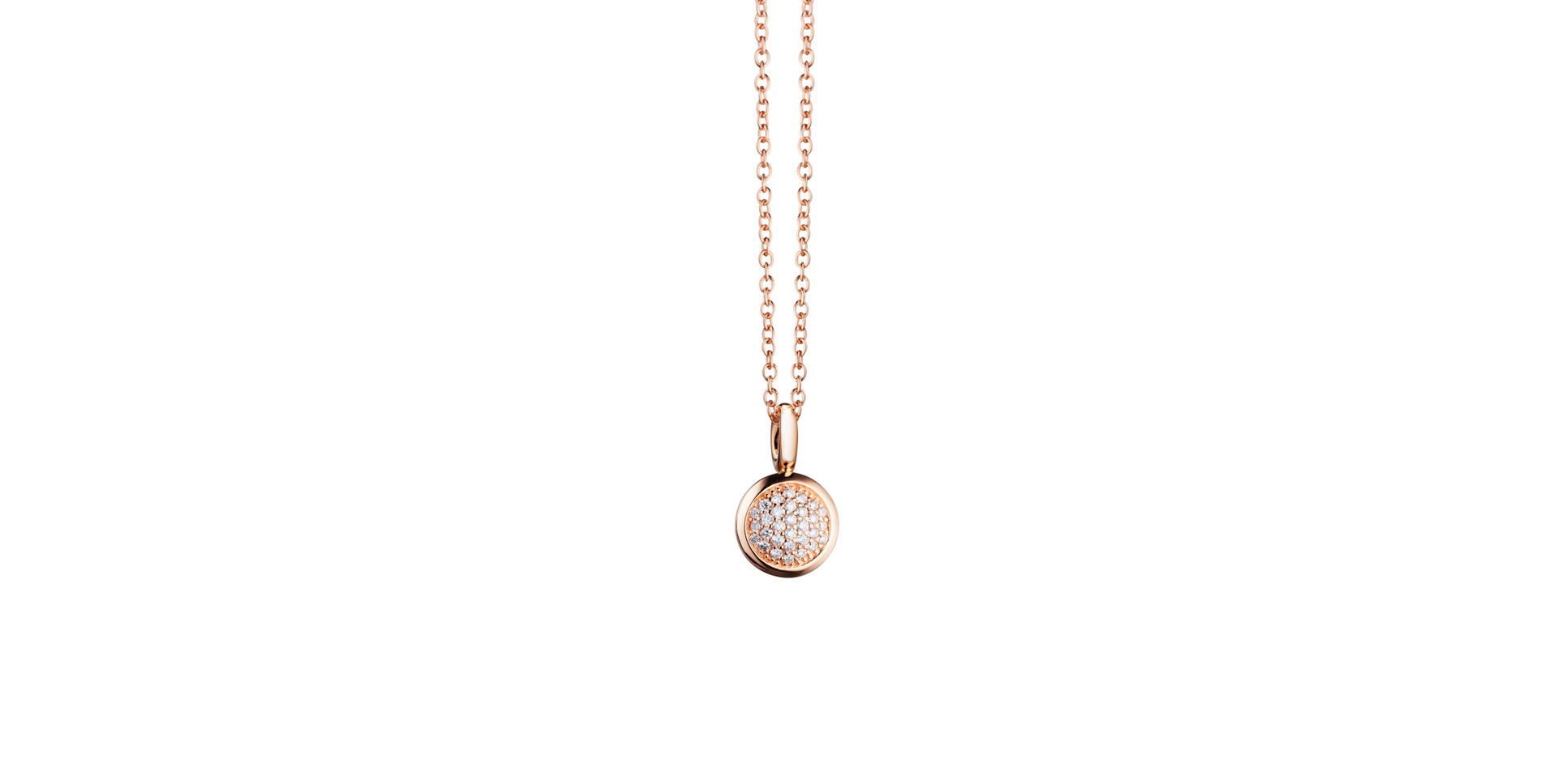 Náhrdelník s diamantmi Diamond necklace