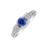 Prsteň s diamantmi a tanzanitom Velviana3
