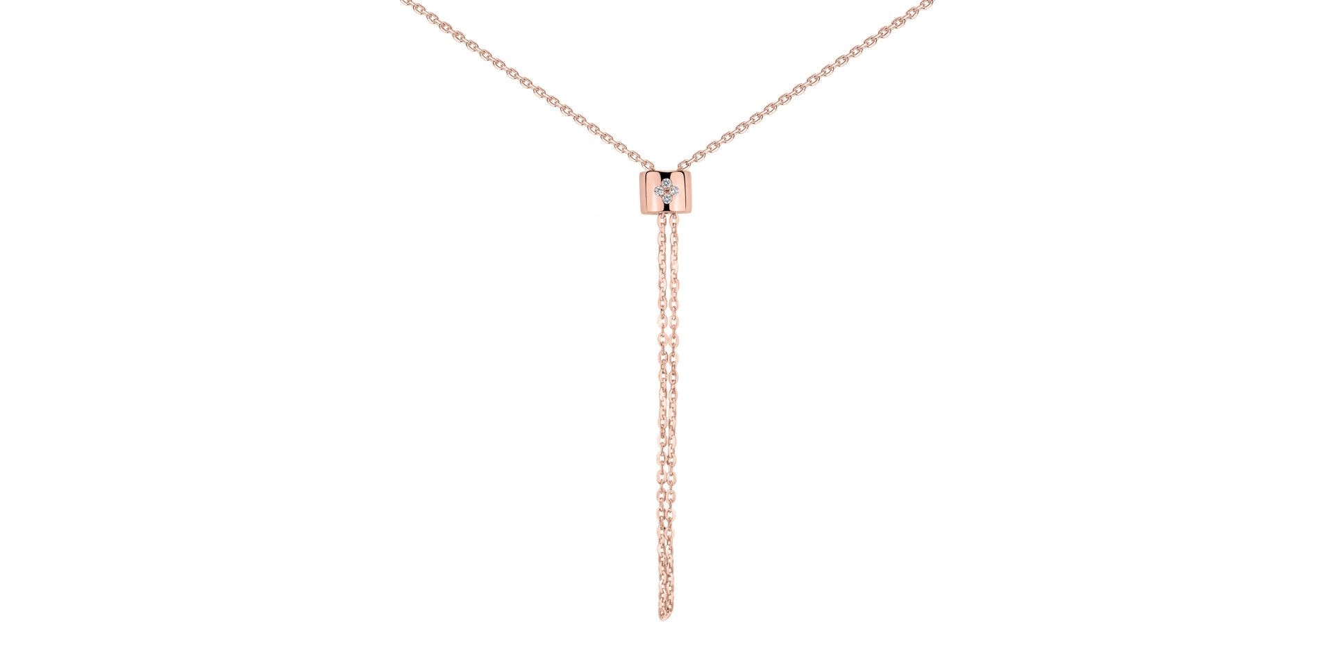 Náhrdelník s diamantmi Shine of Sophistication