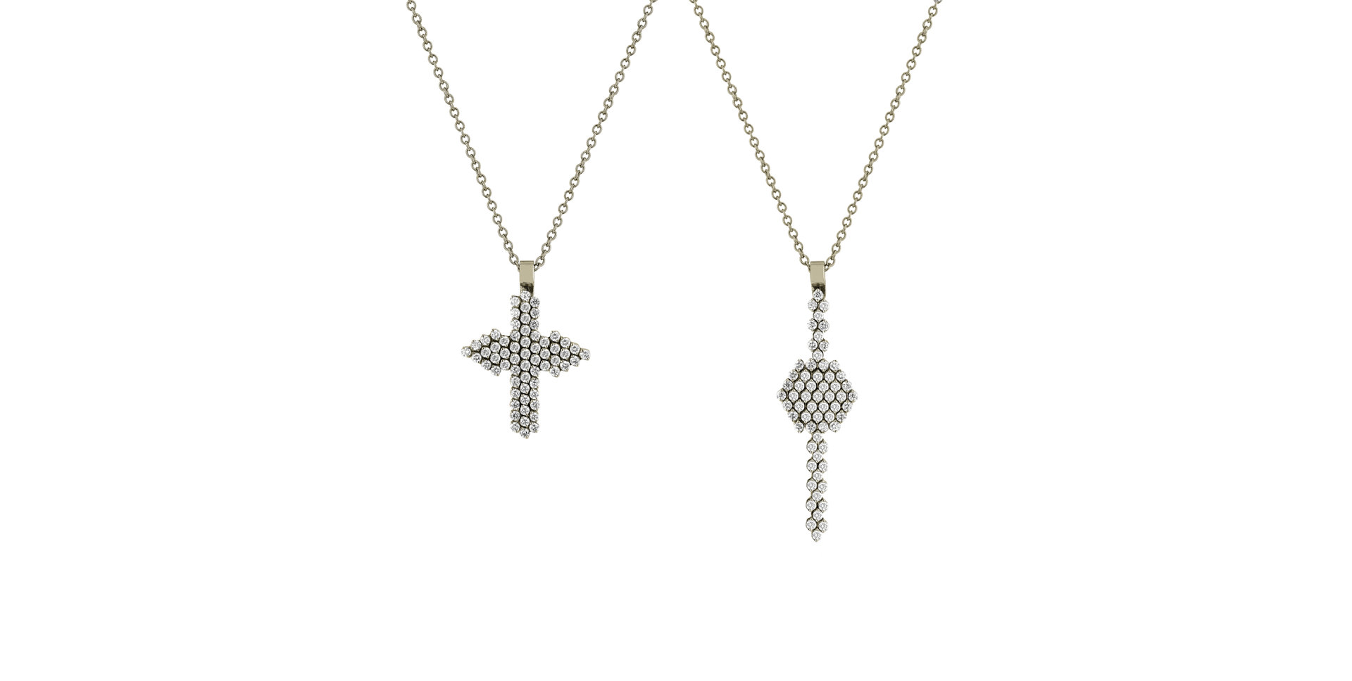 Náhrdelník s diamantmi Brevetto