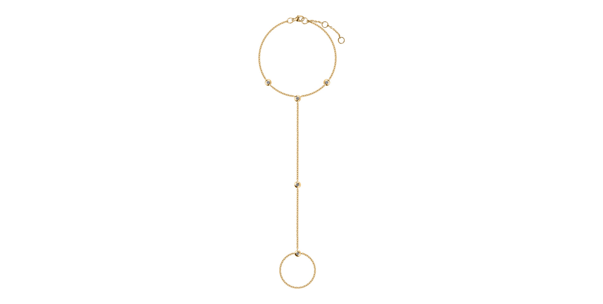 Náramok / prsteň s diamantmi Euphoric Dots