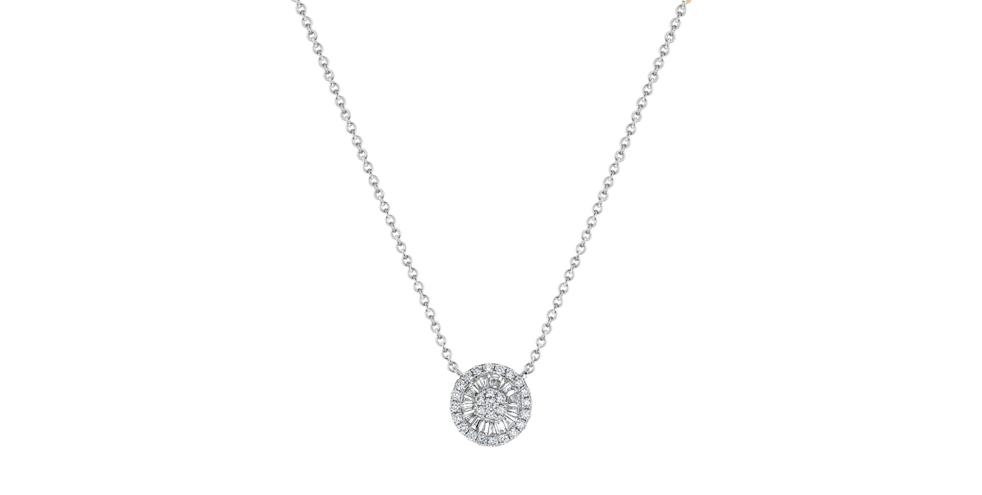Náhrdelník s diamantmi Sunlight