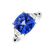 Prsteň s diamantmi a tanzanitom Frostbloom3