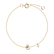 Náramok s diamantom Curly Letter E3