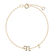 Náramok s diamantom Curly Letter N3