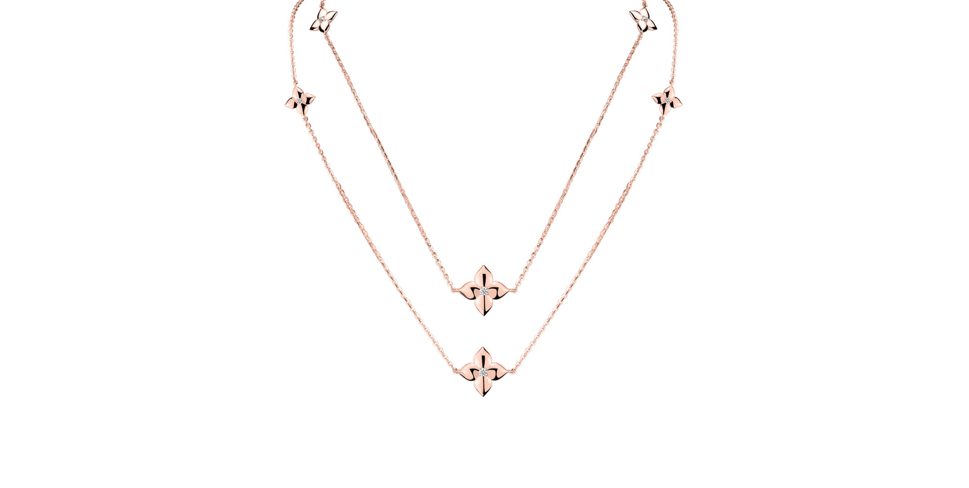 Náhrdelník s diamantmi Lily's Grace