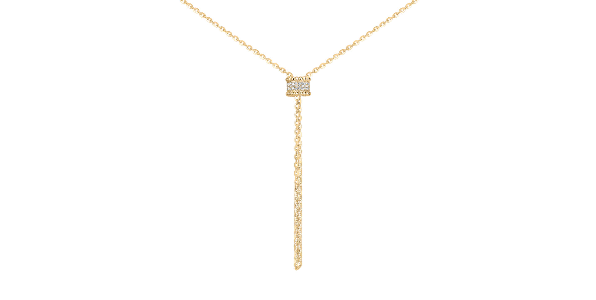 Náhrdelník s diamantmi Evia