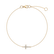 Náramok s diamantmi Little Cross3