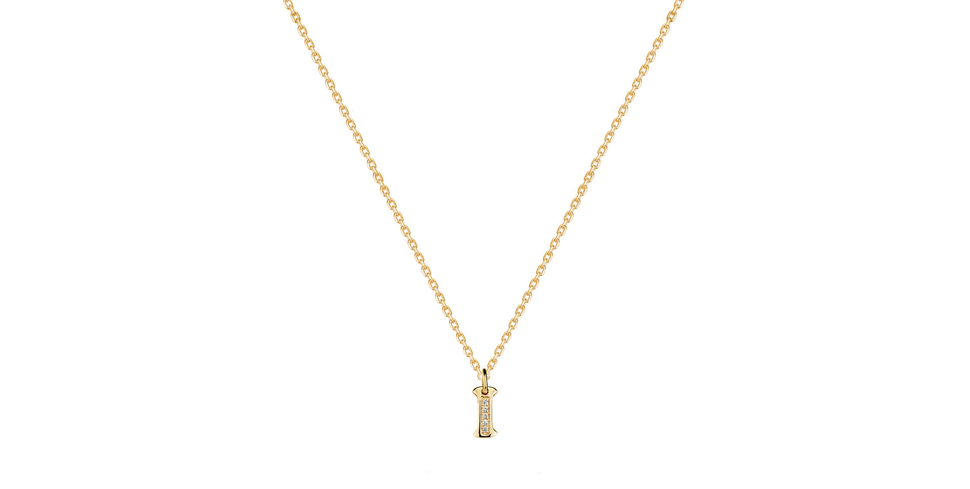 Náhrdelník s diamantmi Dream Letter I