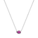 Náhrdelník s rhodolitom Solara Drop3