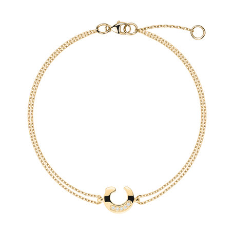 Náramok s diamantmi Alluring Letter