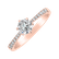 Prsteň s diamantmi Classic Dew3
