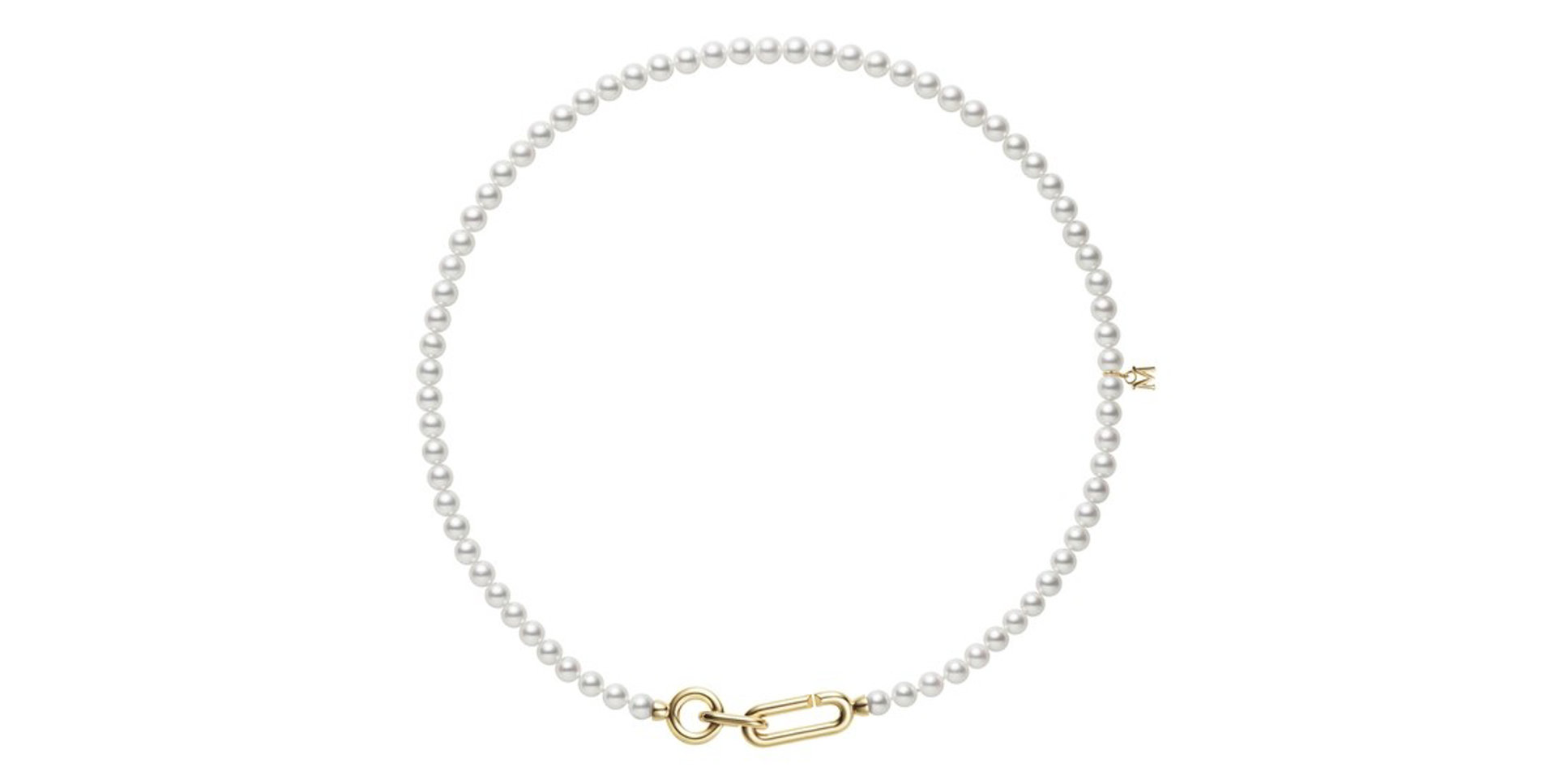 Perlový náhrdelník M Code