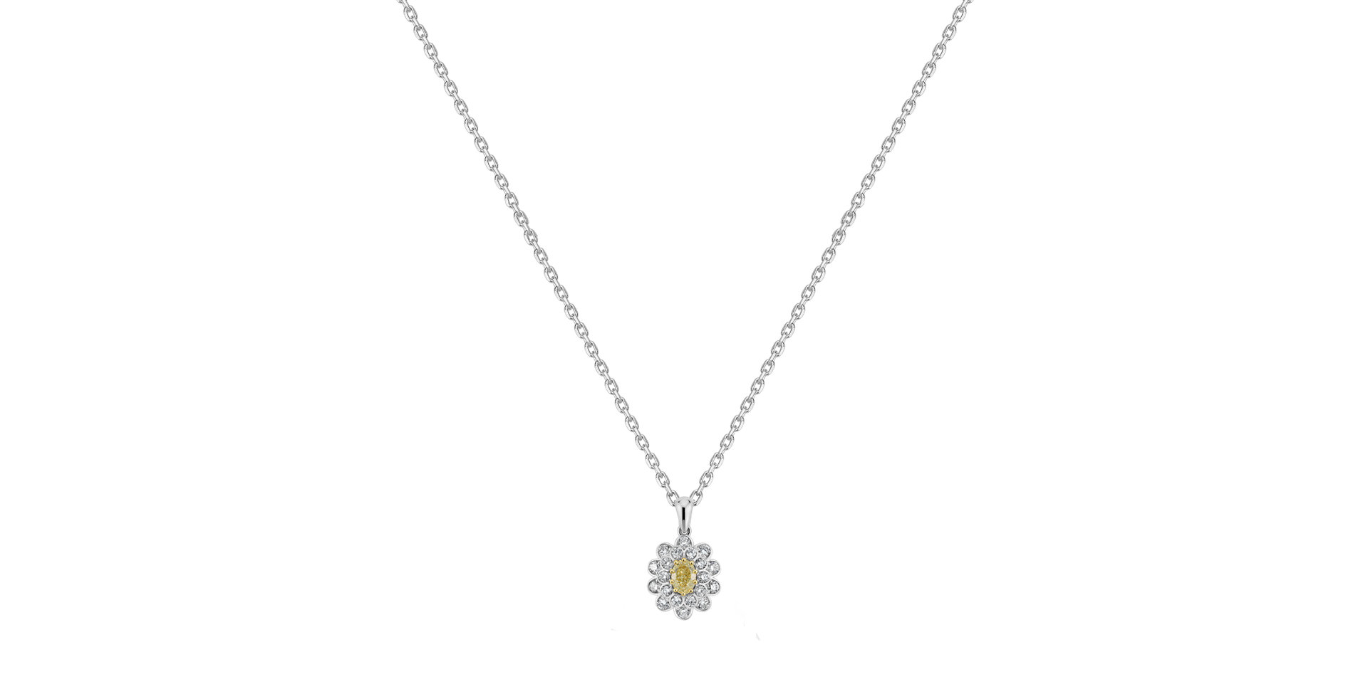 Náhrdelník s diamantmi Florion