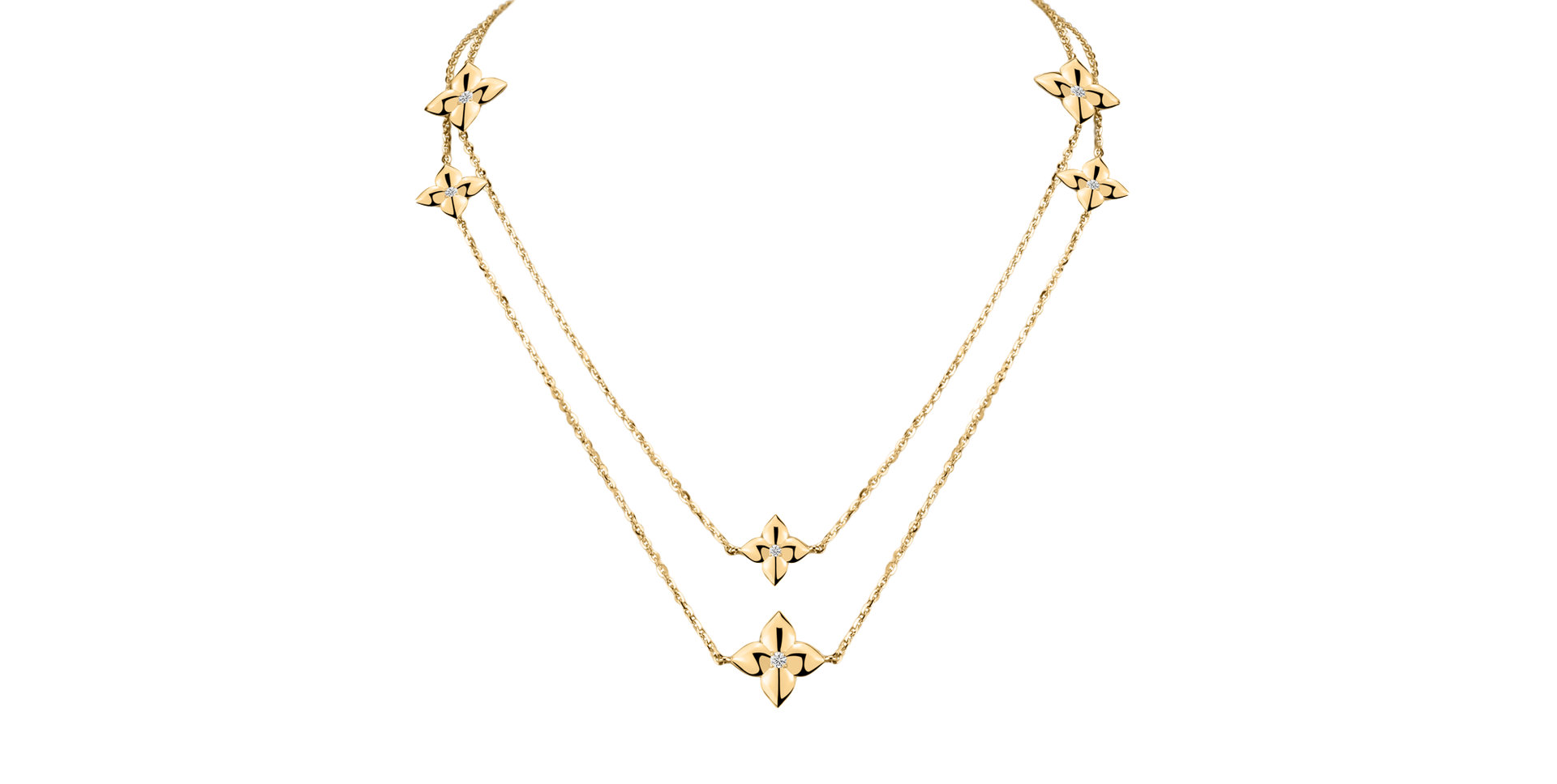 Náhrdelník s diamantmi Lily's Grace