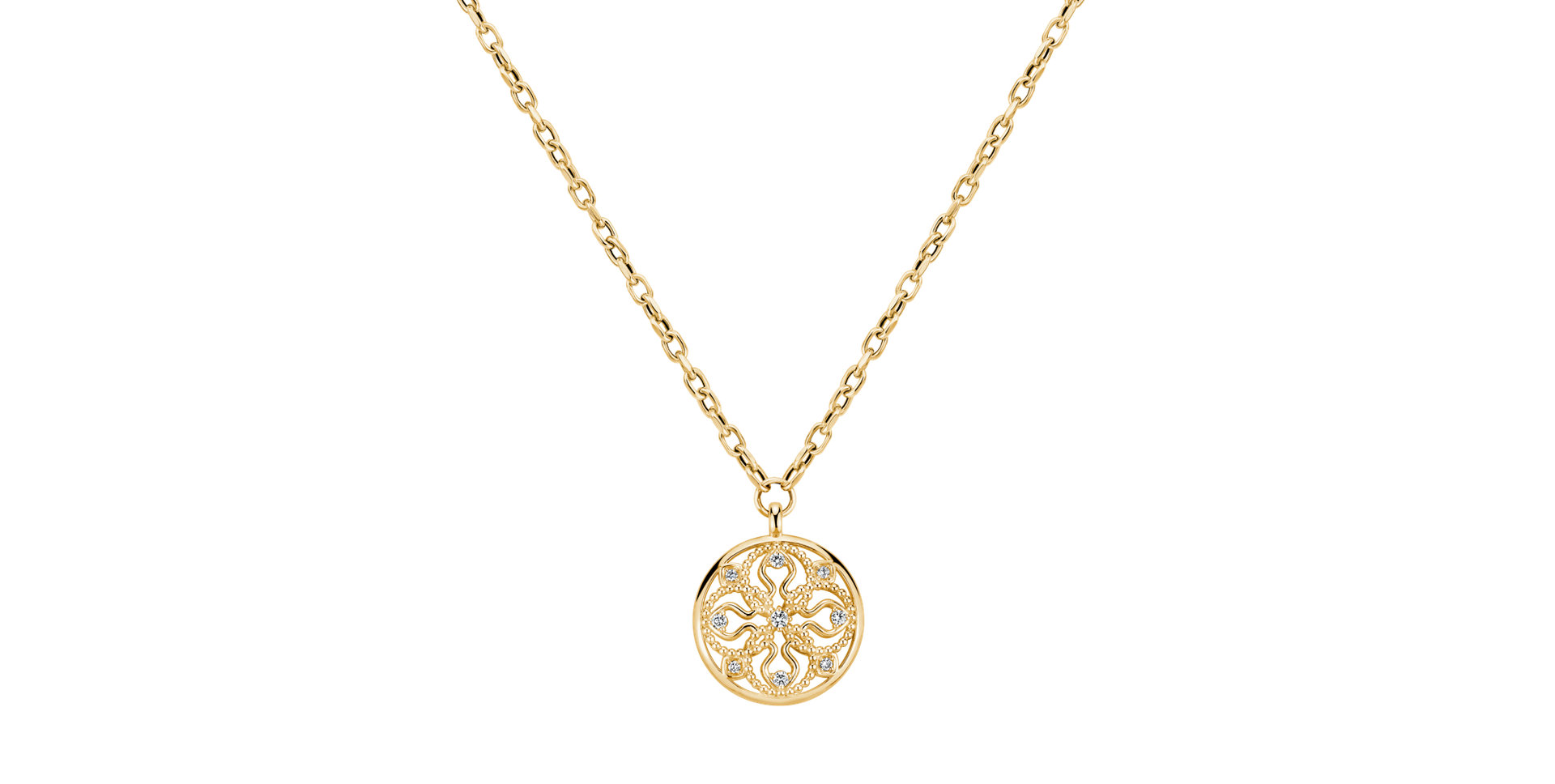 Náhrdelník s diamantmi Aristos