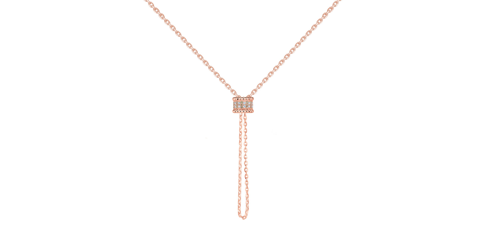 Náhrdelník s diamantmi Evia