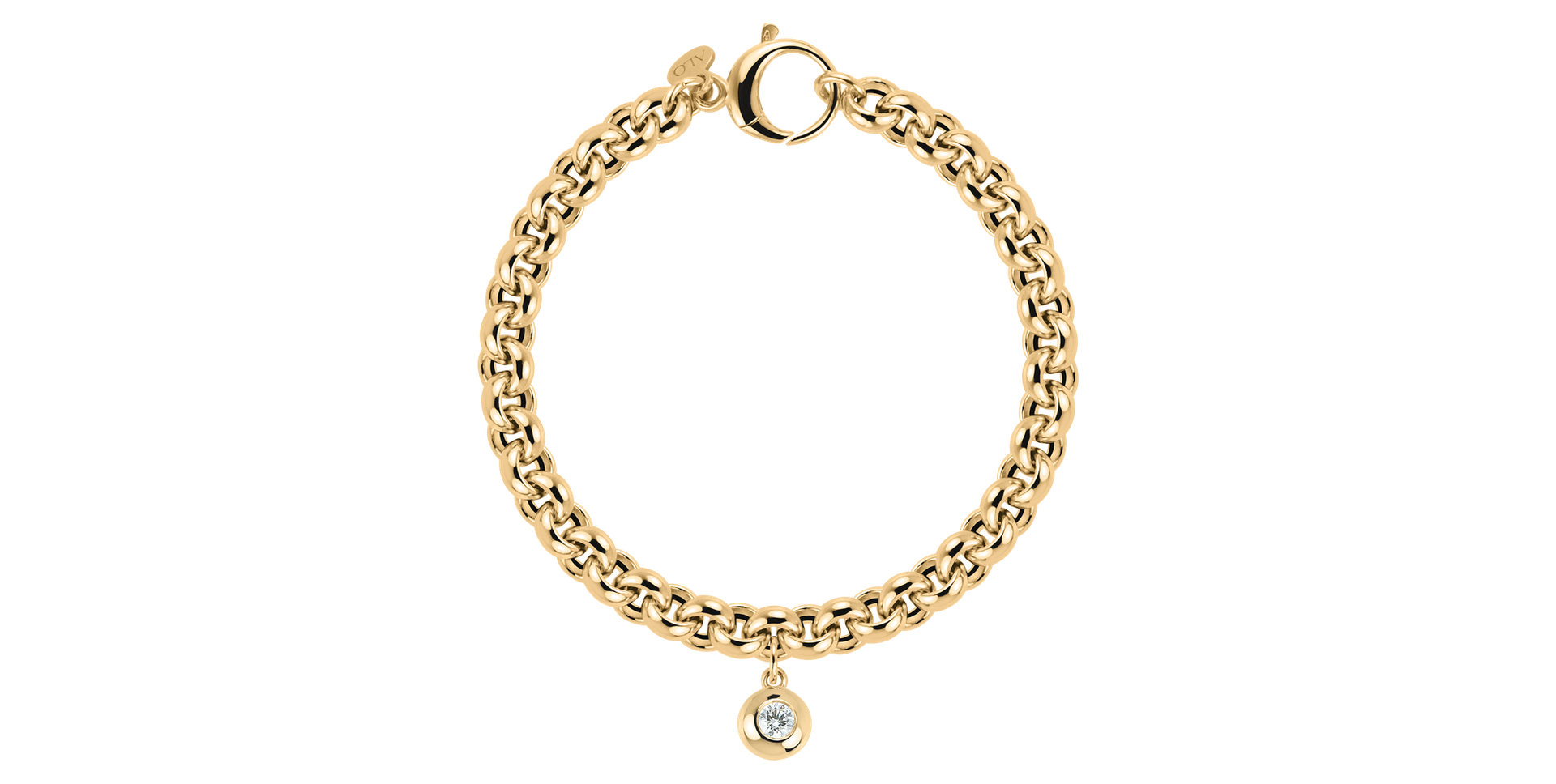 Náramok s diamantom The Bold
